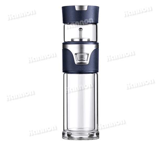 茶水分離玻璃單杯 HN-CXL-3214